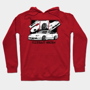 Nissan 180SX JDM Car Hoodie